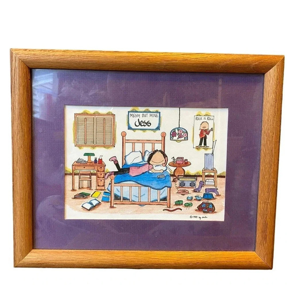 VTG 1989 Cowboy Chuck Co Another Creation By Anita Massini-Brown Picture People - Picture 1 of 6